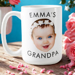 Custom Photo Face Mug Mom Grandma Grandpa Birthday<br><div class="desc">Custom Photo Face Mug Mom Grandma Grandpa Birthday</div>