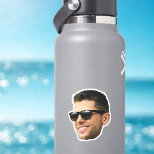 Custom Photo Face Waterproof Vinyl Stickers