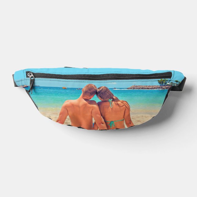 Custom Photo Fanny Pack with Your Photos Design (Lay Down)