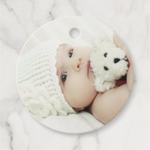 Custom Photo Favour Tags
