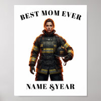 Custom Photo Firefighting Gear Art