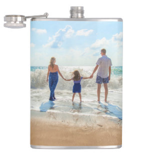 Custom Photo Flas Your Own Design Personalized Hip Flask