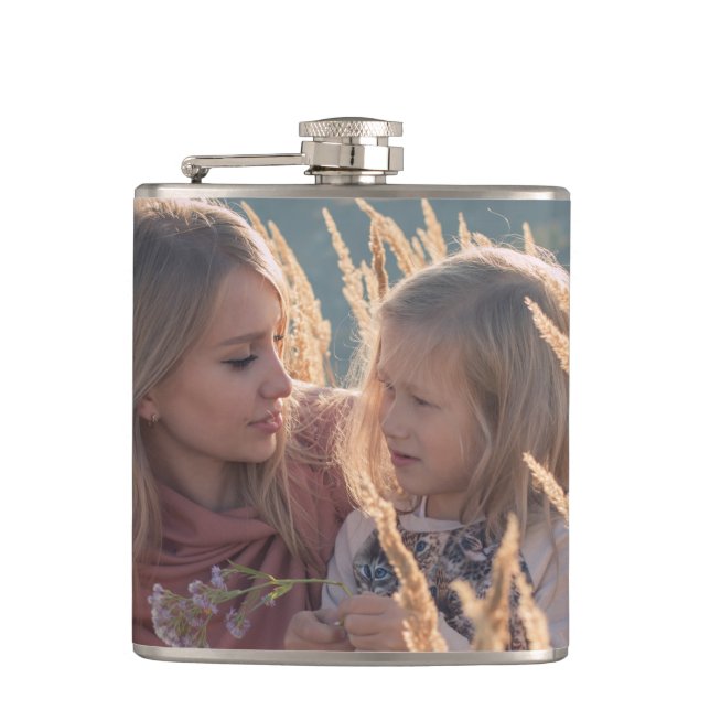 Custom Photo Flask (Front)