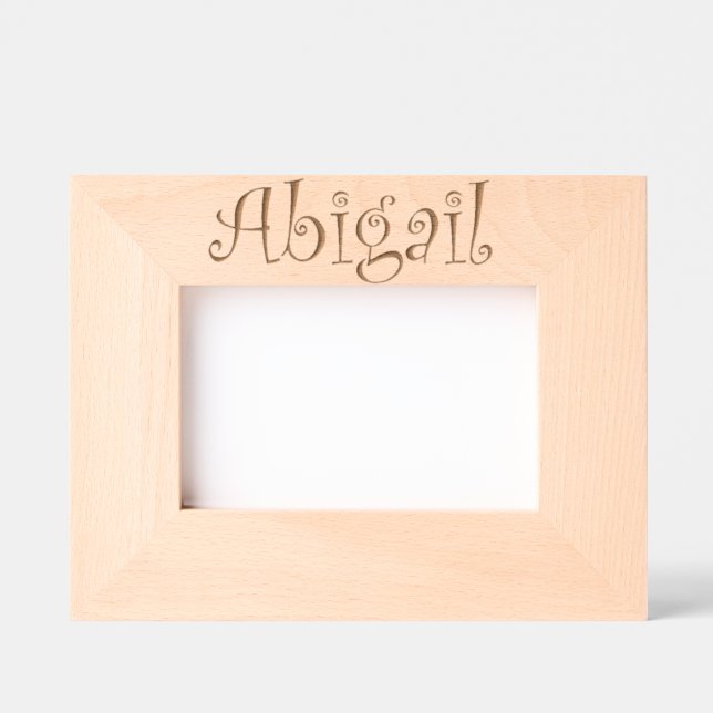 Custom Photo frame Abigail / Picture frame (Front)