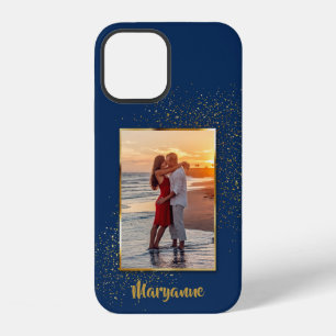 Custom Photo Framed Personalized Name iPhone 12 Case