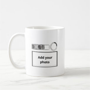 Custom Photo Gaming Controller Doodle Frame Coffee Mug