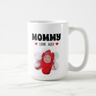 Custom Photo Gift For Mommy Coffee Mug