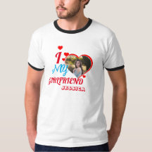 Custom Photo Gift: "I love My Girlfriend Jessica
