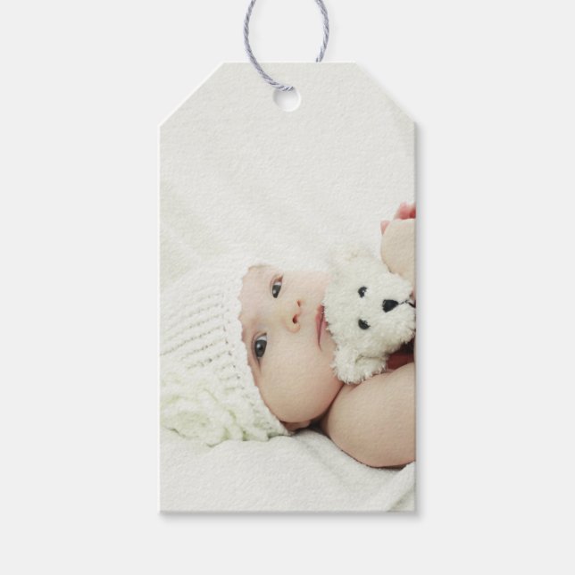 Custom Photo Gift Tags (Front)