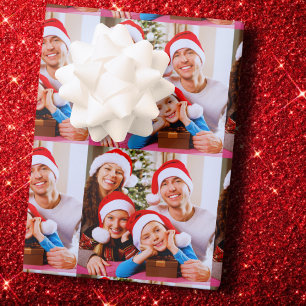 Custom Photo Gift Wrap , Family Custom Image Wrap