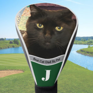 Custom Photo Golf Club Cover Best Cat Dad
