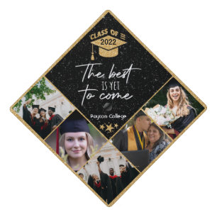 Custom Photo Graduation Cap Topper