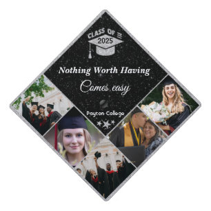 Custom Photo Graduation Cap Topper