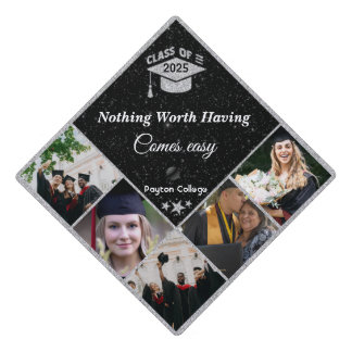 Custom Photo Graduation Cap Topper