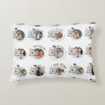 Custom Photo Grandson Birthday Accent Pillow<br><div class="desc">This birthday greeting design is created for a grandson and is especially suited for teenagers and young adults rather than small children. It can be given by grandparents, parents, uncles, aunts, or anyone celebrating a grandson or a person who is like a grandson. The design features a modern minimalist layout...</div>