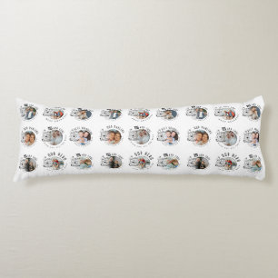 Custom Photo Grandson Birthday Body Pillow
