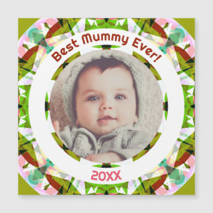 Custom Photo Green Mother’s Day Best Mummy Ever