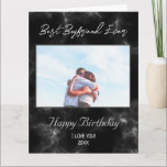 Custom Photo Happy Birthday Best Boyfriend Ever Card<br><div class="desc">Custom Photo Happy Birthday Best Boyfriend Ever Card</div>