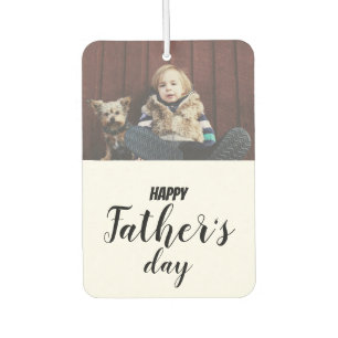 CUSTOM Photo   Happy Father's Day Air Freshener