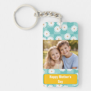 Custom Photo Happy Mother’s Day Card   Cute Keychain