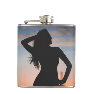 Custom Photo Hip Flask