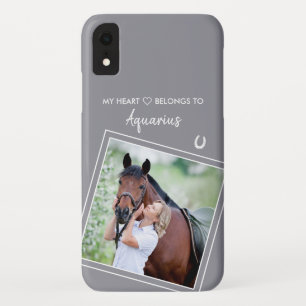 Custom Photo Horse Lover iPhone XR Case