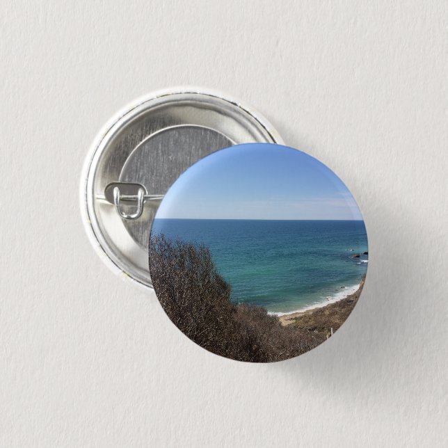 Custom photo image picture personalized 1 inch round button (Front & Back)