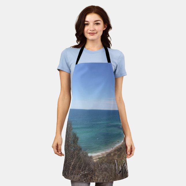 Custom photo image picture personalized apron (Worn)