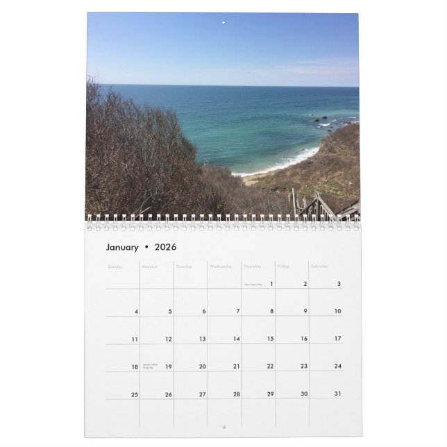 Custom photo image picture personalized calendar (Jan 2026)