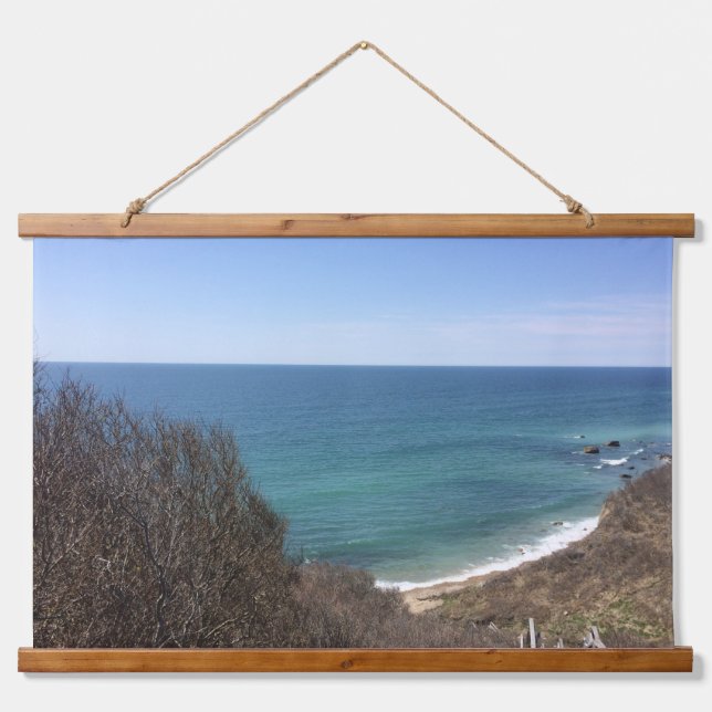 Custom photo image picture personalized horizontal hanging tapestry (Front)