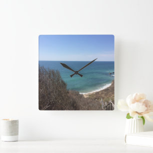 Custom photo image picture square wall clock