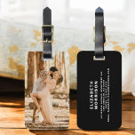 Custom Photo Instagram Luggage Tag<br><div class="desc">Make your travels memorable with this personalized photo Instagram luggage tag. Showcase your favourite Instagram-worthy photo, adding a unique and stylish touch to your bags. This durable tag ensures easy identification and includes space for personal information, keeping your luggage secure and chic. Perfect for frequent flyers, vacations, or as a...</div>