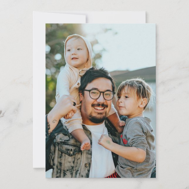 Custom Photo Invitation (Front)