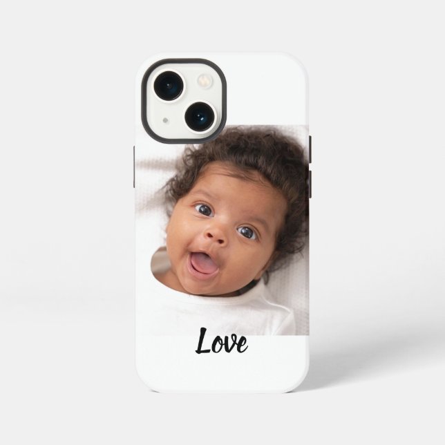 Custom photo iPhone case (Back)