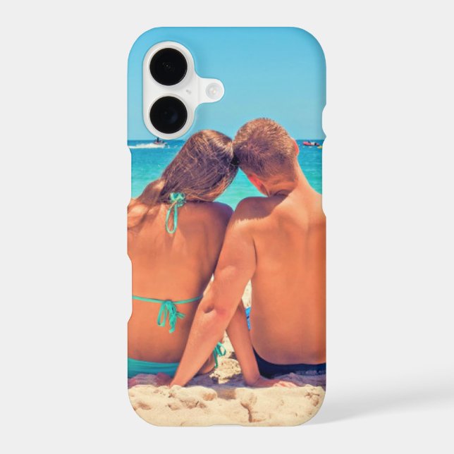 Custom Photo iPhone Case Your Personalized Gift (Back)