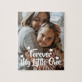Custom Photo Jigsaw Puzzle with Personalized Text