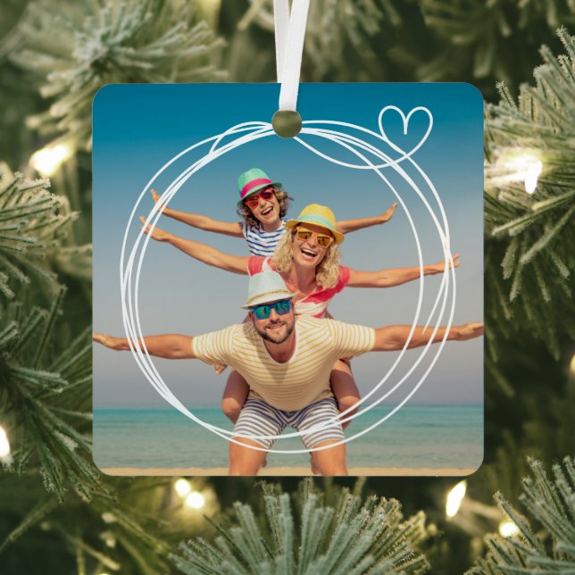 Custom photo keepsake ornament  (Insitu)