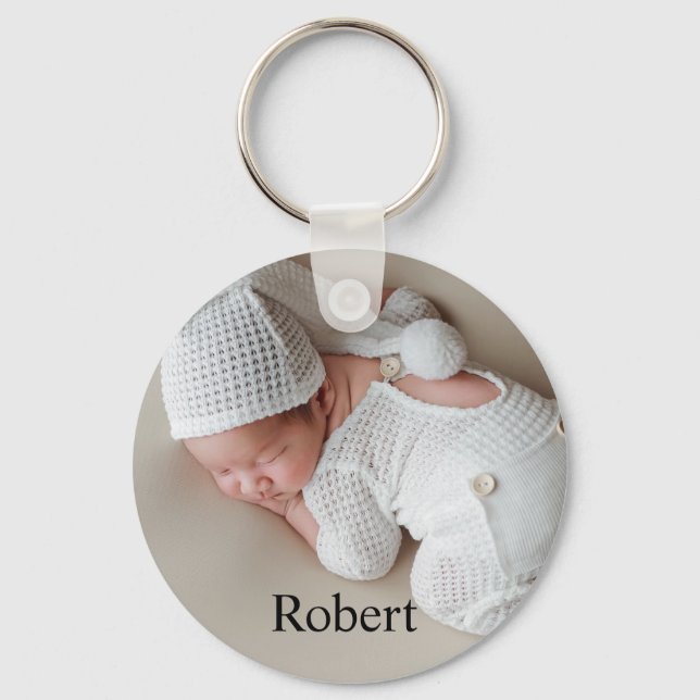 Custom Photo Keychain (Front)
