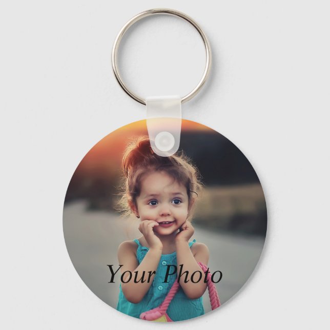 Custom Photo Keychain (Front)