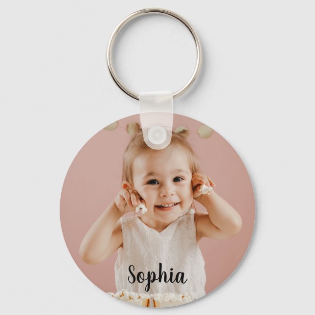 Custom Photo Keychain (Front)