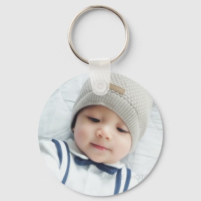 Custom Photo Keychain (Front)