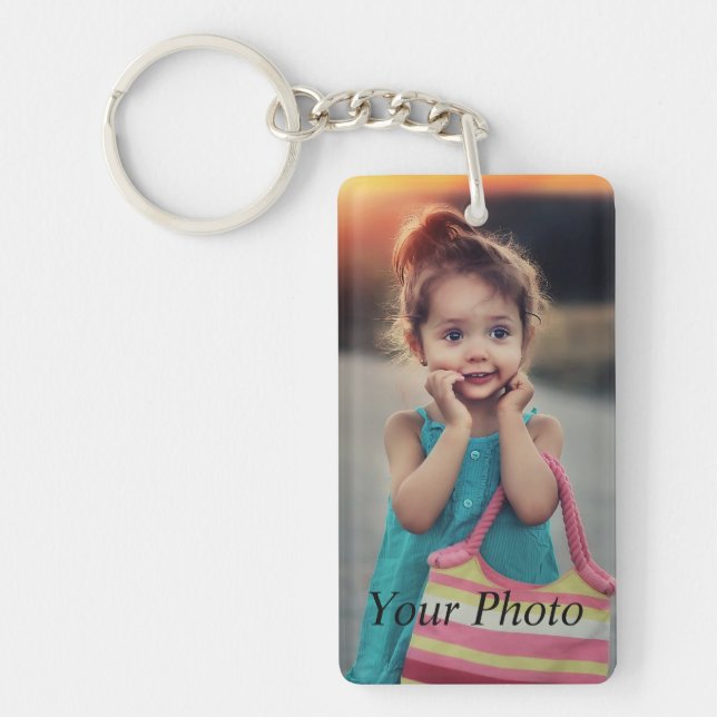 Custom Photo Keychain (Front)