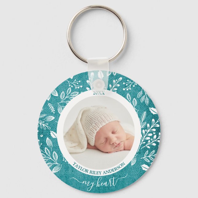 Custom Photo Keychain (Front)
