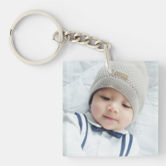 Custom Photo Keychain (Front)