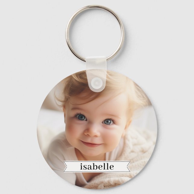 Custom Photo Keychain (Front)