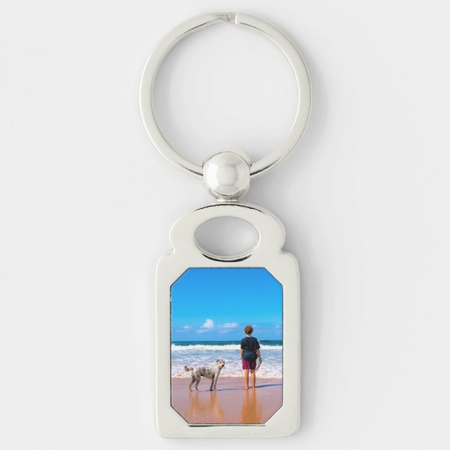 Custom Photo Keychain Gift with Your Photos Design (Front)