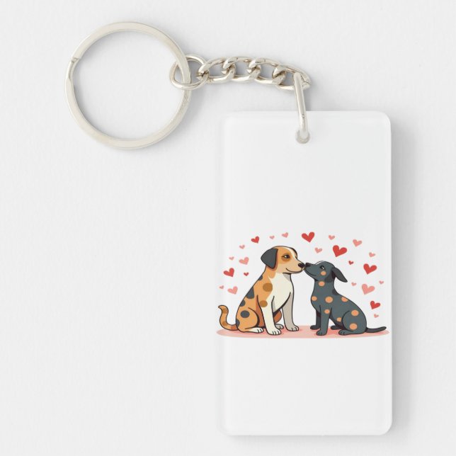 Custom Photo Keychain – Personalized Gift with You (Front)