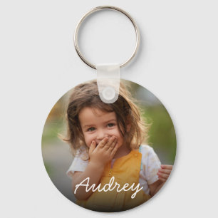 Custom Photo Keychain Personalized with Name