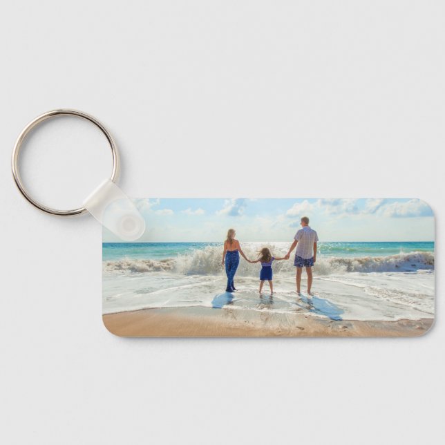 Custom Photo Keychain Your Favourite Family Photos (Back)