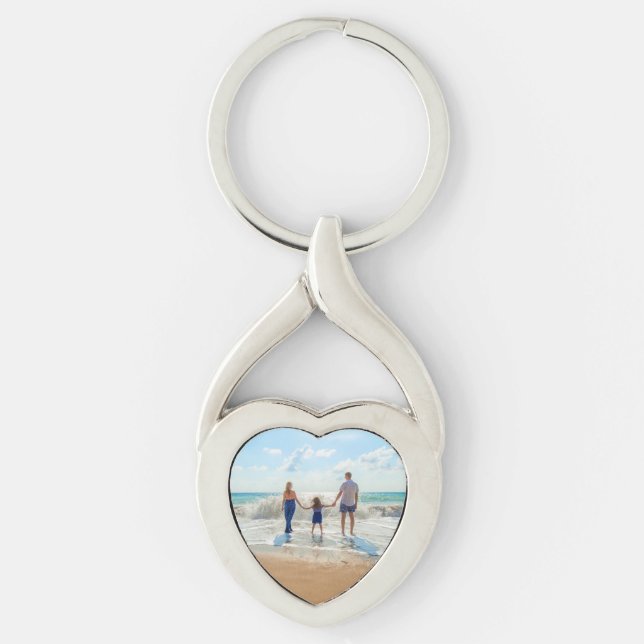 Custom Photo Keychain Your Own Design (Front)